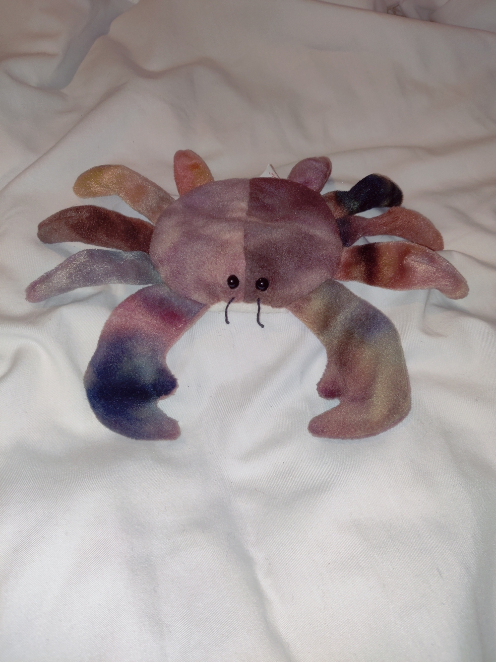 TY Beanie Babies Collection Claude the Crab 1996